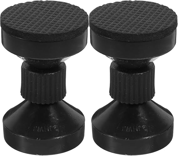 Adjustable Threaded Bed Frame Anti-shake Tool for Bed Headboard Support Stoppers 2pcs with Sturdy Abs and Metal Material Hotel and Apartment Use