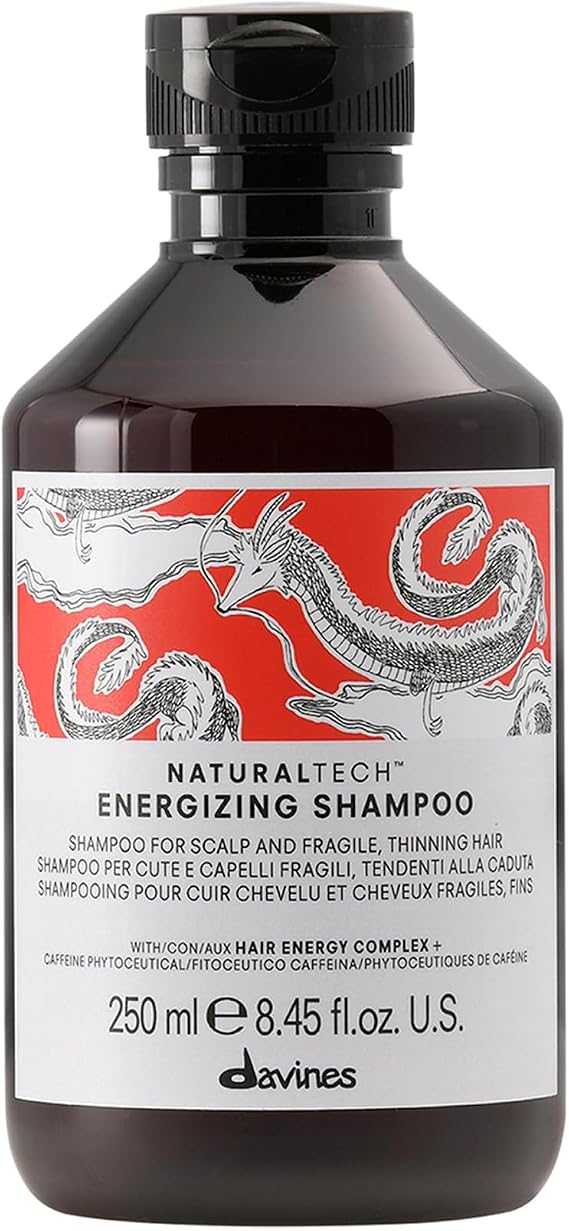 Davines NATURALTECH ENERGIZING Shampoo - For Fragile Hair and Scalp- 250 ml