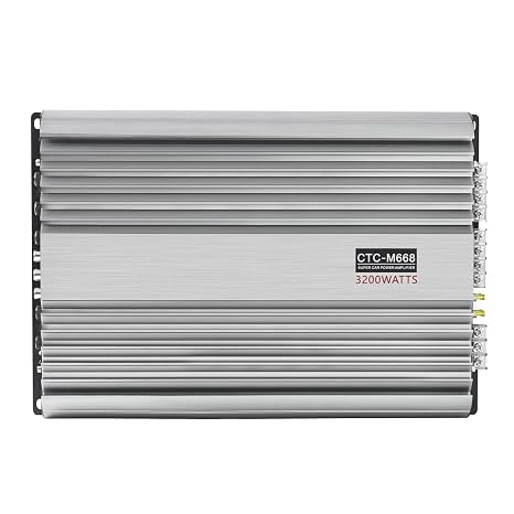 3200W 12V 4 Channel Car Amplifier Stereo Power Amp Audio 4CH Bass Sub