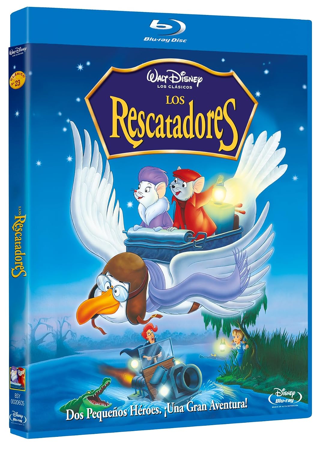 Los Rescatadores (The Rescuers) (1977) (Blu-ray)