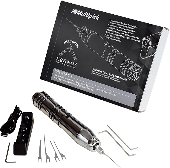 Multipick Kronos Electric Pick - Premium Quality - Ideal for Professionals and Hobbyists - Made in Germany