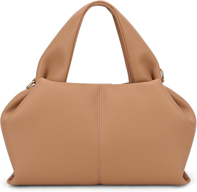 Cloud Pouch Dumpling Clutch Purse Women Tote Shoulder Retro Crossbody Bag with Removable Strap