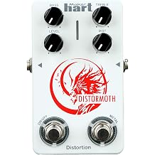 Maker hart Distormoth/Distortion Dual-Tone Distortion Guitar Pedal with Metal Switch, High-Frequency Sharp Distortion, Extended Sustain Effects Pedal