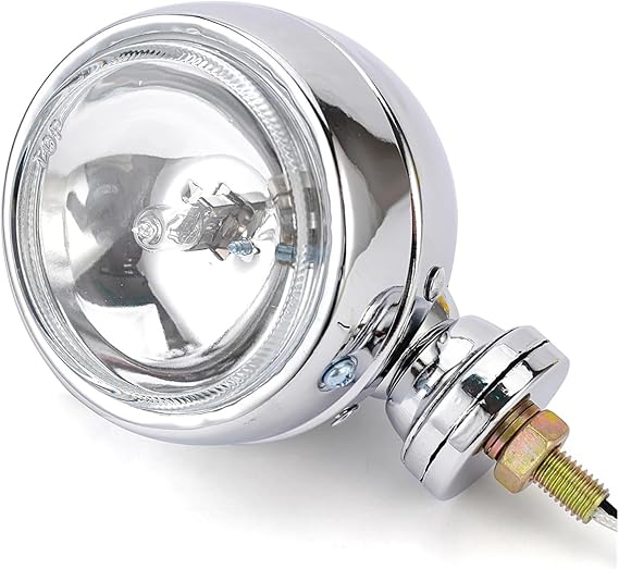 Motorcycle Headlamp For Cruisers For Choppers For Racers Universal Headlight Fog Lights Replacement Accessories Headlight(A)