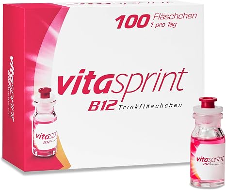 Vita Sprint B12 Drink Ampoules 100 Pieces 1er Pack (1 x 800g)
