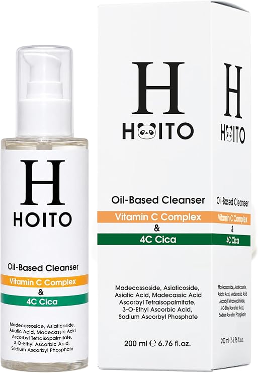 HOITO Oil Based Cleanser Vitamin C Complex & 4 C Cica - Yağ Bazlı Cilt Ve Makyaj Temizleyici 200ml