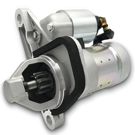 17982 New Starter Motor Replacement for Nissan Sentra 2.0L 1.8L 1.6L 07-19, Versa 1.8 07-12, Juke 11-17, Cube 09-14, NV200 13-21, Chevrolet City Express 15-18 L4 Engine OE#: S114-902A 19317693