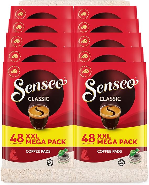 10 x Packs of Senseo Regular Coffee Capsules (48 Capsules)