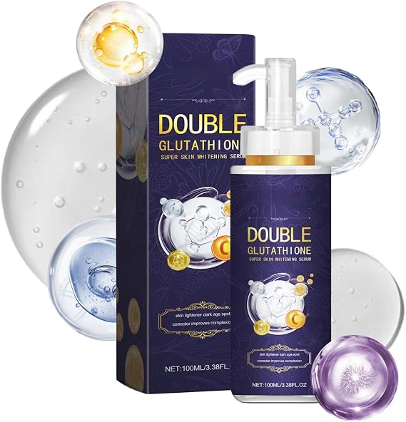 Glutathione Serum - Glutathione Dark Spot Correcting Serum - Skin Brightening Face Serum with Niacinamide & Kojic Acid - Anti Aging Improve Skin Tone & Elasticity