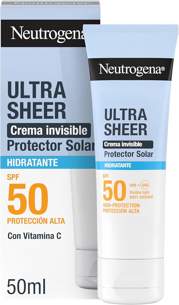 Neutrogena Ultra Sheer Invisible Moisturizing Cream SPF50, 50 ml