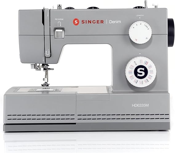 SINGER Heavy Duty 6335M Denim Sewing Machine - Mechanical Free Arm Sewing Machine