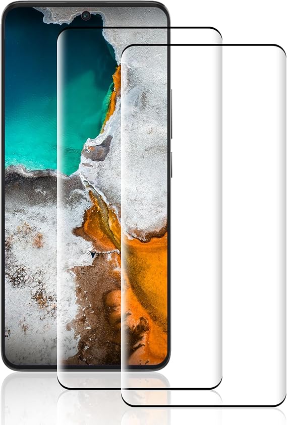 [2 Pack] Screen Protector for Xiaomi Redmi Note 13 Pro Plus/Pro+, screen protector glass [9H Hardness][3D Curved][Anti-Scratch] screensaver Film