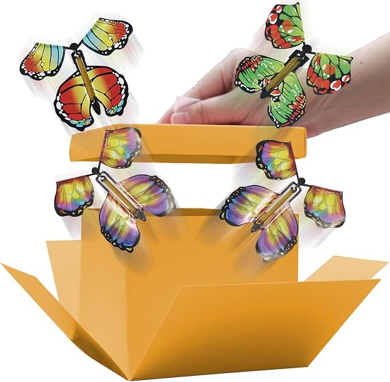 Butterfly Explosion Gift Box,Flying Butterfly Surprise Gift Box,DIY Exploding Surprise Gift,Surprise Cake Explosion Boxfor birthdays, weddings, Graduation Gifts