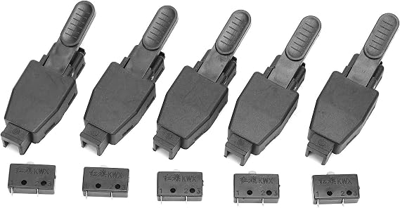 Yinhing Welding Torch Switch Torch Switch Actuator Argon Weld Accessories 10Pcs TIG Welding Parts Micro for Argon Weld ABS Accessories with