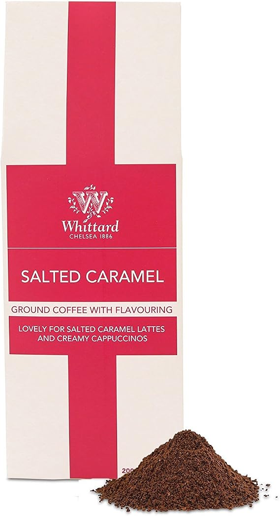 Whittard of Chelsea Salted Caramel Flavour Ground Coffee 200g