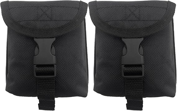 Scuba Trim Weight Pocket,Nylon Diver Weight Belt Bag with Quick Release Buckle,Dive Weight Pouch 5LB