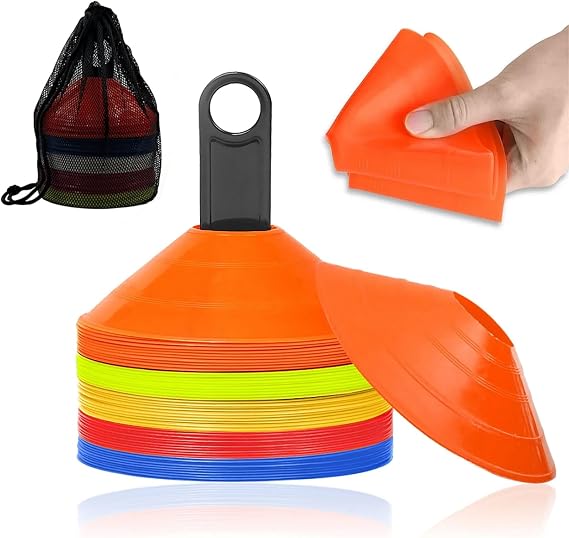 ND Sports Training Disc Cones 25/50 Multi-Colour