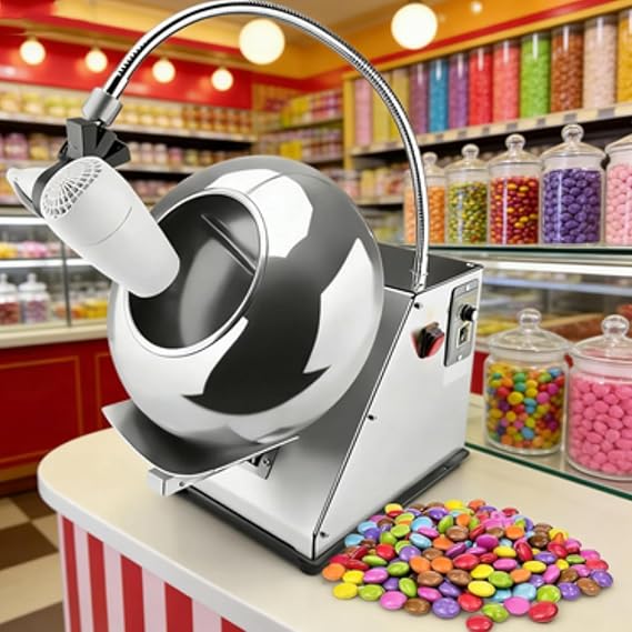 Sugar Coating Machine,pharmaceutical And Food Industries Coating Machine, Stainless Steel Peanut Colorers,roating Speed Adjustable, Peanut Nut Coatings Machines