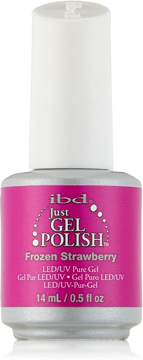 IBD Just Gel Polish Frozen Strawberry LED and UV Pure Gel 14ml