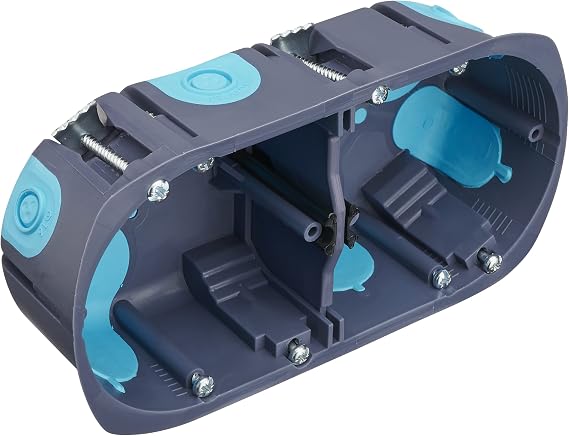 STOPAIR DEBFLEX H/V double recessed box Ø67/P40