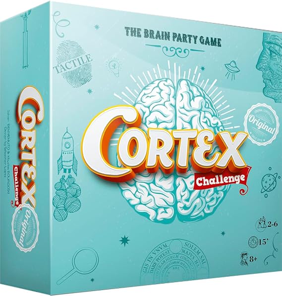 Zygomatic | Cortex Challenge | Card Game | Ages 8+ | 2-6 Players | 15 Minutes Playing Time