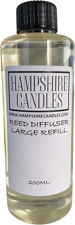 White Patchouli Reed Diffuser Refill | Highly Scented | Handmade | (Refill 200ml)