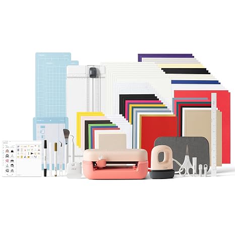 Cricut Joy™ 2 Ultimate Bundle + Digital Content, Compact Smart Cutting Machine with Heat Press for DIY Crafts, Custom Cards, Stickers and Labels