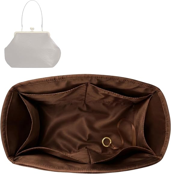 Divitize Silk Organizer compatible with Coach Kisslock 16 - Peacock