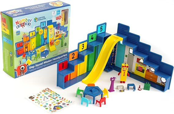 Learning Resources Numberblocks Step Squad Mission Headquarters Ages 3+