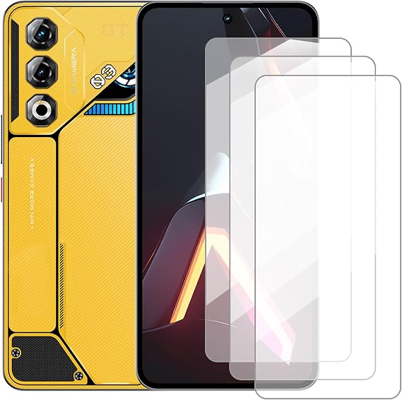 Screen Protector Compatible with ZTE Nubia Neo 3 GT 5G(6.8 Inch) [3 Pack] Glass Screen Protector Suitable for ZTE Nubia Neo 3 GT 5G, Tempered Glass Protective Film