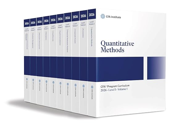 2026 CFA Program Curriculum Level I Box Set