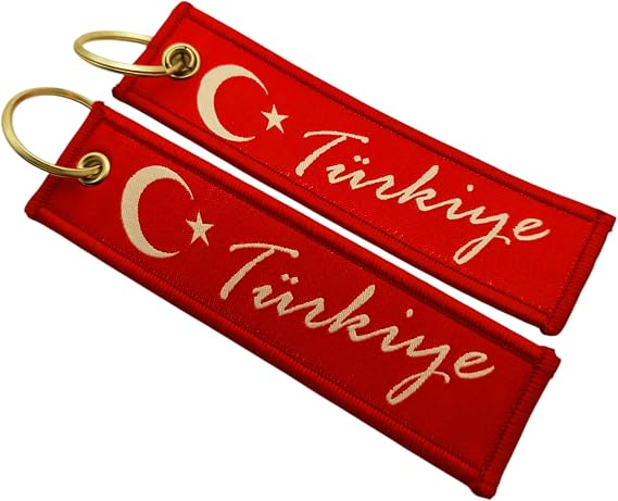 Dünya Bayrakları Serisi Motorcu Anahtarlığı, Atv, Utv, 4x4 Anahtarlığı Sırt Çantası ve Fermuar Aksesuarı 2 Li Paket