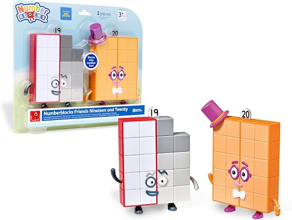 Learning Resources Numberblocks Friends Nineteen And Twenty Ages 3+