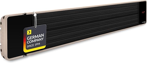 TROTEC IRD 1800 Dunkelheizstrahler Heizleistung 600 W/1200 W/1800 W
