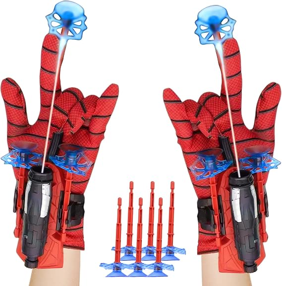 Spider Web Shooter Toy for Kids 3-14, Superhero Launcher Toy, Cosplay Gift