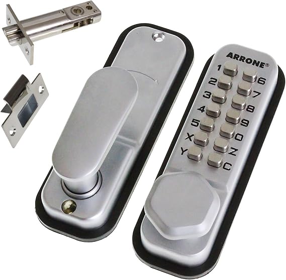 Arrone Digital Push Button Key Pad Door Lock Hoppe Keyless Entry Code AR/D-295MC