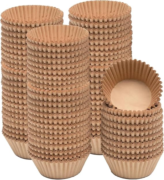 Gcardist 500 x Brown Odorless Food Grade Muffin Cases (Standard Size)