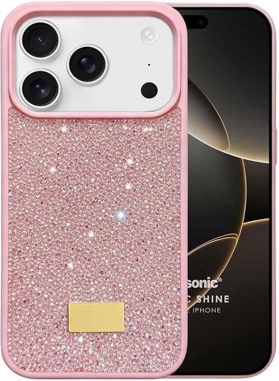 Microsonic Apple iPhone 18 Pro Max için Kılıf Cosmic Shine Pembe [iPhone 18 Pro Max ile Uyumlu Kılıf - Pembe]