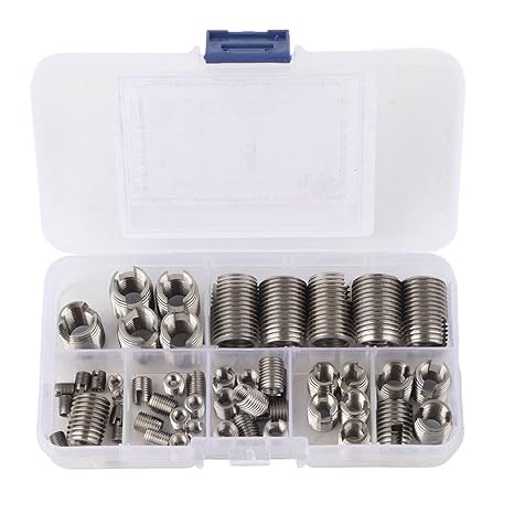 50PCS Self Tapping Threaded Inserts, Thread Repair Insert