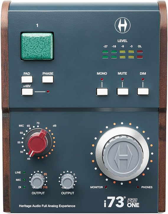 Heritage Audio i73 Pro One USB Audio Interface