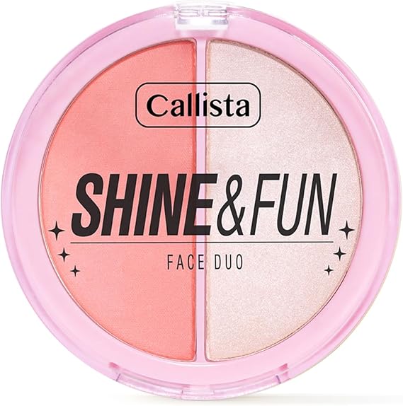 Callista Shine & Fun Face Duo 110 Party Gang Allık & Aydınlatıcı Paleti