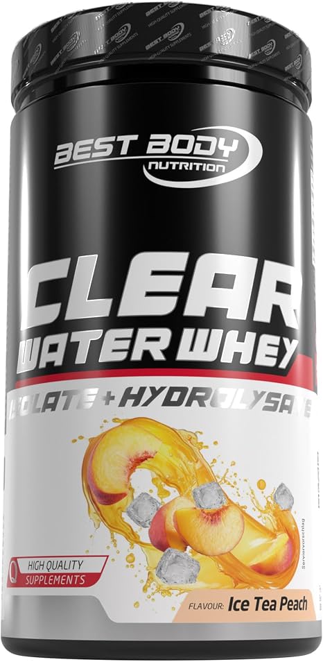 Best Body Nutrition Clear Water Whey Protein Isolate 450 g Ice Tea Peach