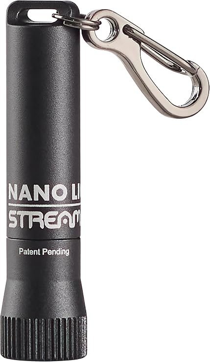 STREAMLIGHT SL73020000 Outdoor Light, Stream Light, Nano Light II LED, Black