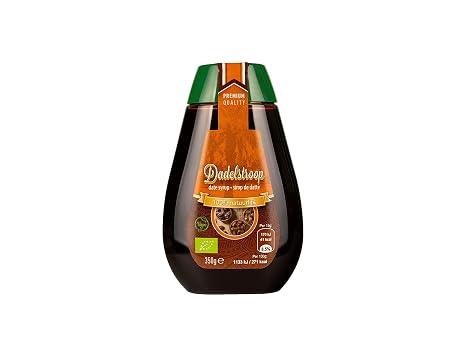 Organic Date Syrup 250 ml Vegan - Sustainable and Delicious for a Conscious Life - Natural Sweetness for a Healthy Kitchen - Gluten-Free Food - Sugar Alternative
