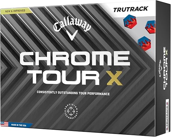 Callaway Golf Chrome Tour X Premium Golf Ball 2024