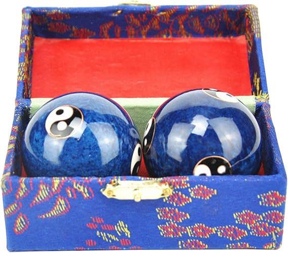 2 Pcs Baoding Balls Chinese Health Exercise Stress Balls for Adults