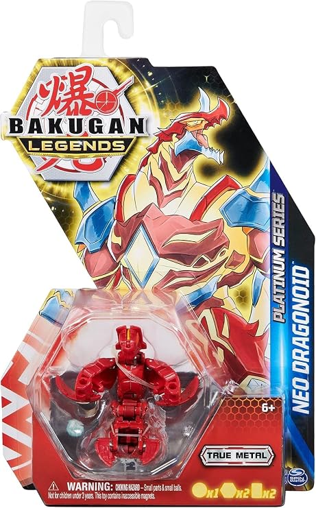 Bakugan Legends 2023 Platinum Series Die-cast Pyrus Neo Dragonoid
