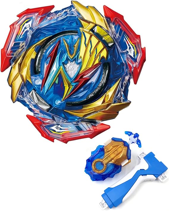 Battling tops Burst Dynamite Ultimate Valkyrie Top Set with Launcher & Grip