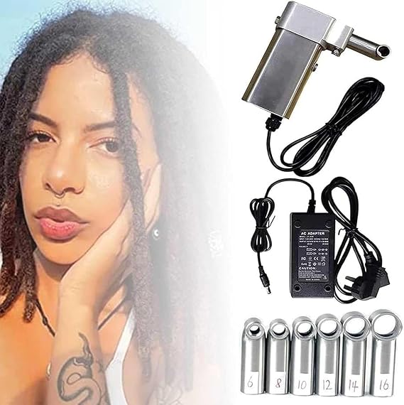 Dreadlock Machine, Portable Electric Automatic Tool for DIY Hair Braiding - Handheld Kit for Instant Stylish Dreads Anywhere