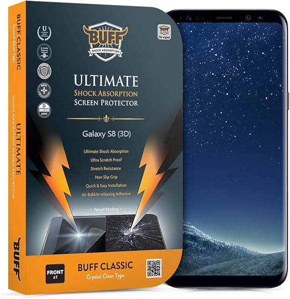 Buff Galaxy S8 3D Ekran Koruyucu